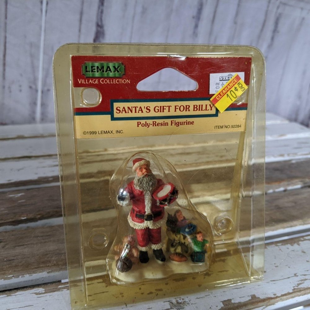 Lemax 1999 Santa’s Gift for Billy 92284 Christmas